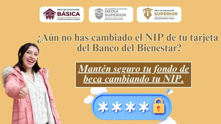 doCambia el PIN de tu Tarjeta del Banco del Bienestar